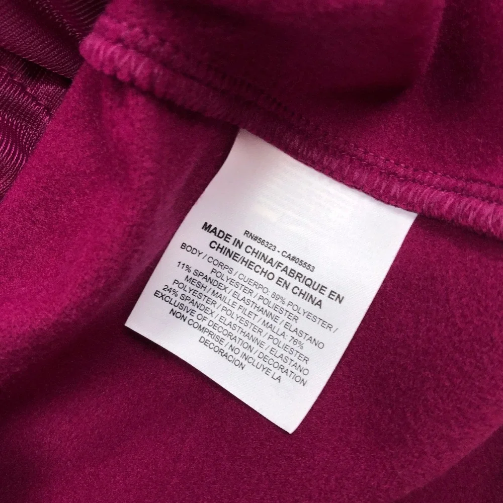 Nike Womens Element Thermal Full Zip Running Jacket Purple Large L